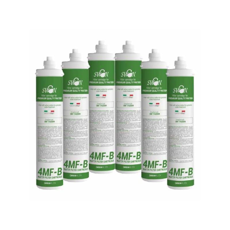 Scatola da 6 pezzi Filtro acqua Swan 4MF-B
