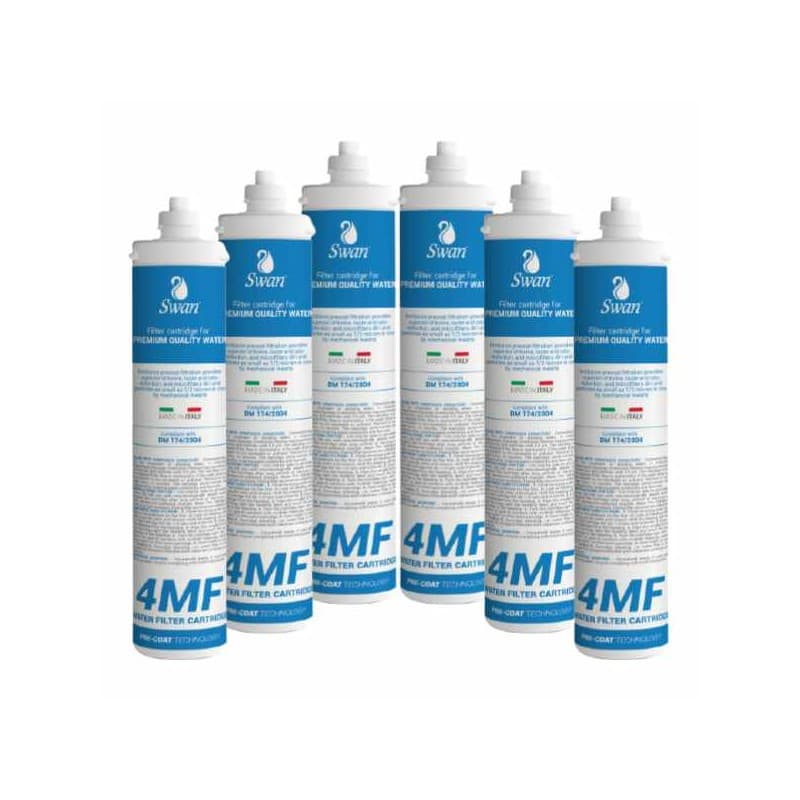 Scatola da 6 pezzi Filtro acqua SWAN 4MF