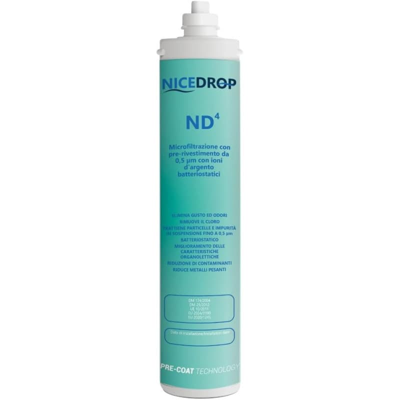 NICEDROP Filtro acqua ND4 a baionetta