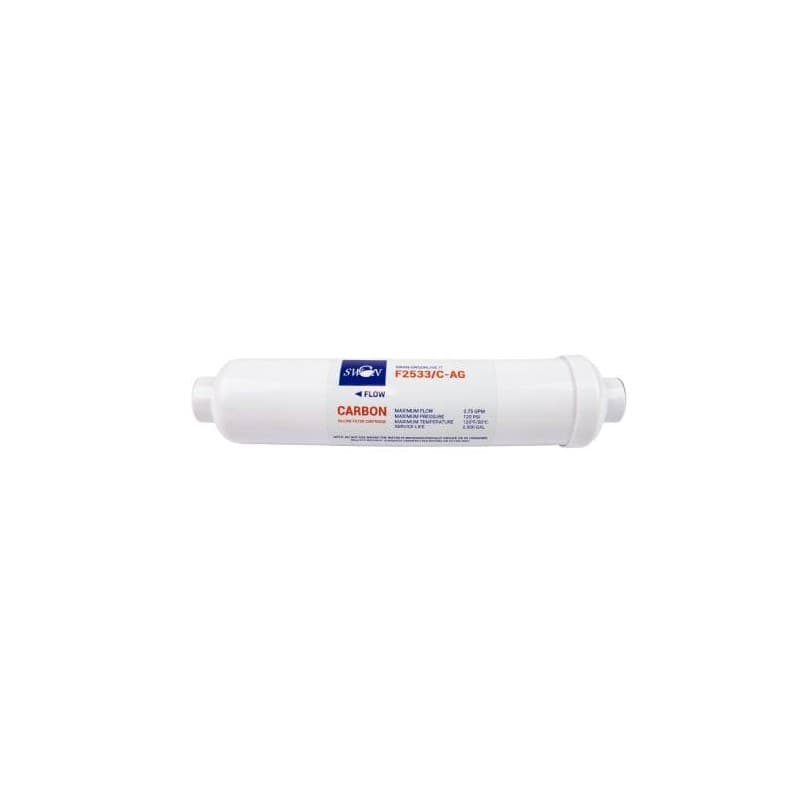 Filtro in linea Swan 10" carbone + Ag
