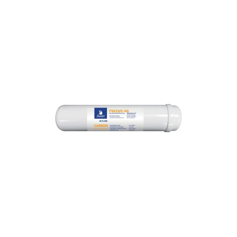 Filtro in linea Swan 12" carbone + Ag