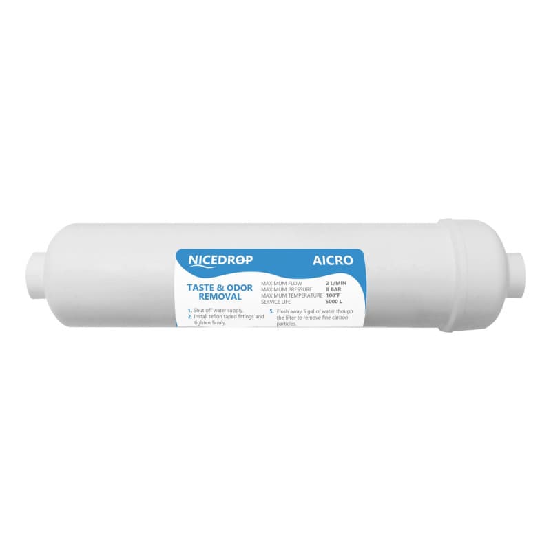 NICEDROP Filtro in Linea per Impianti ad Osmosi