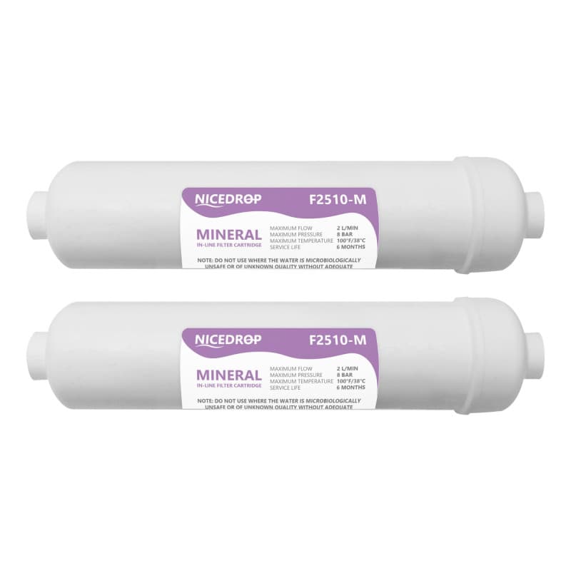 Filtri in Linea 10" Attacco 1/4" — Filtro mineralizzante post filtrazione - 2PZ