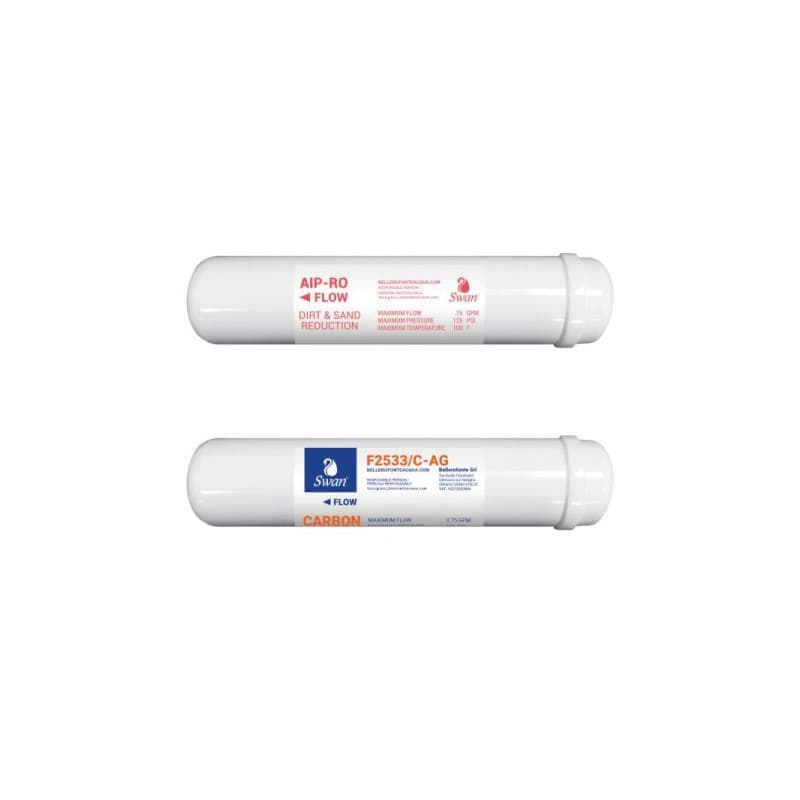 Set di filtrazione osmosi anti-batterico 10"
