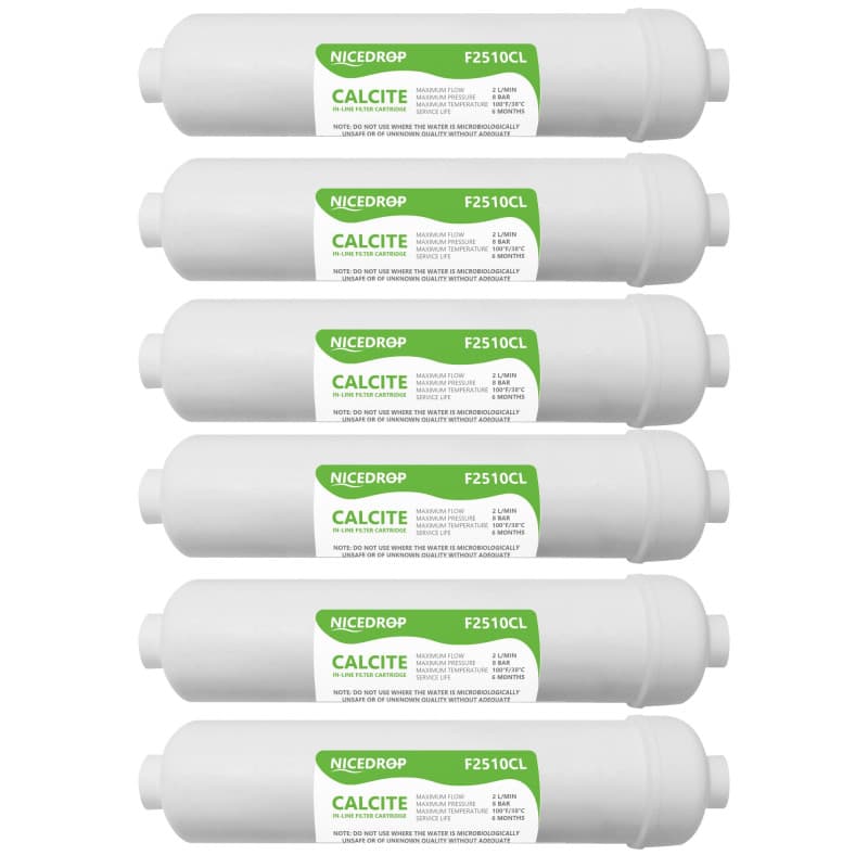 NICEDROP Filtri in Linea per Impianti ad Osmosi - remineralizzante-6PZ