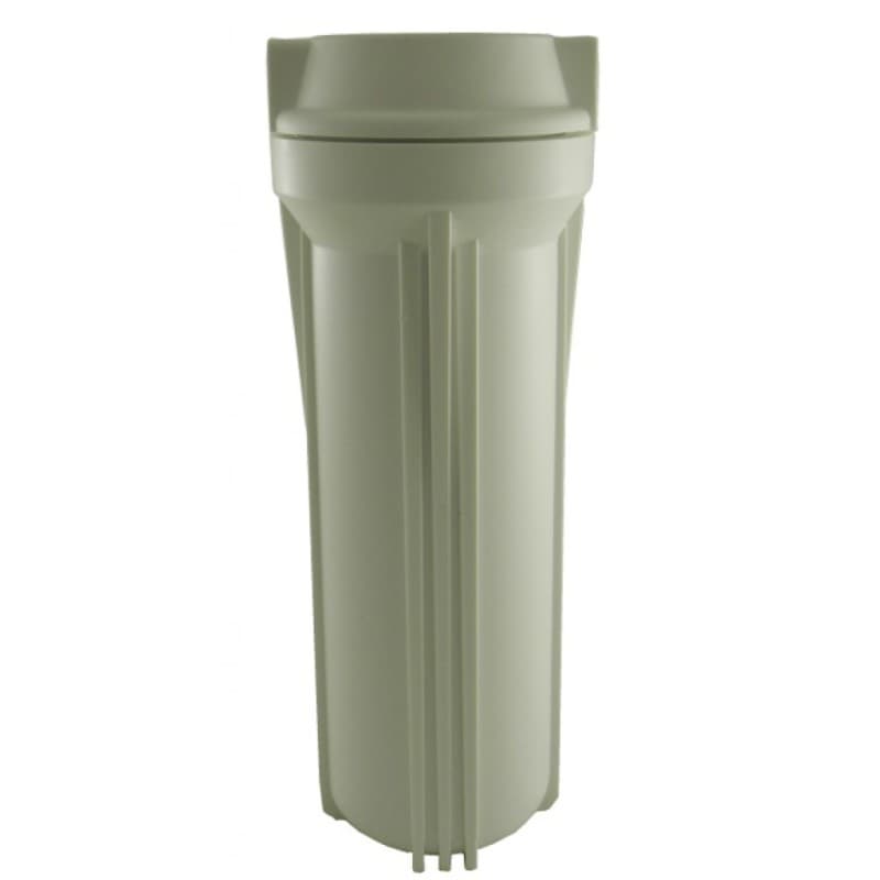Contenitore filtro acqua 10" attacco 1/4" - bianco