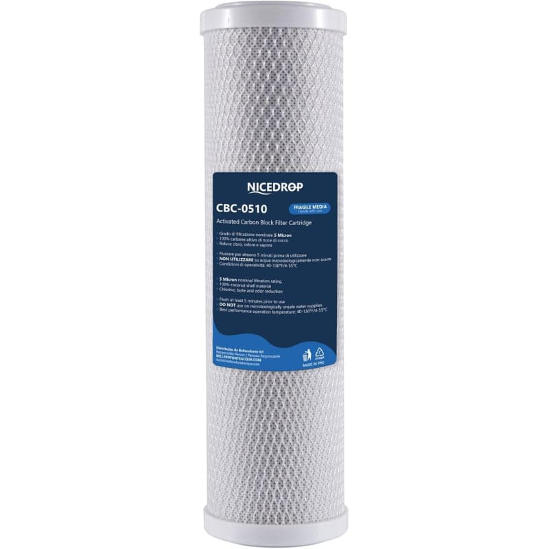 NICEDROP Carbon Block CTO 10“ 5 Micron