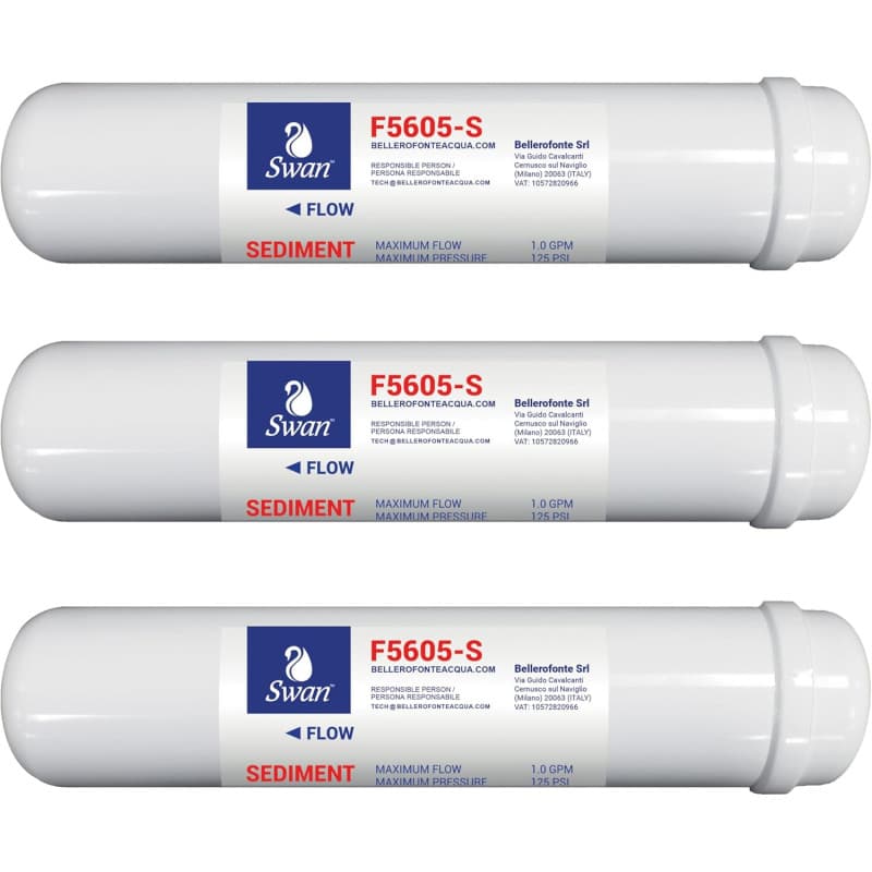 Filtro in Linea impianti osmosi a Sedimenti 12 Pollici -3PZ