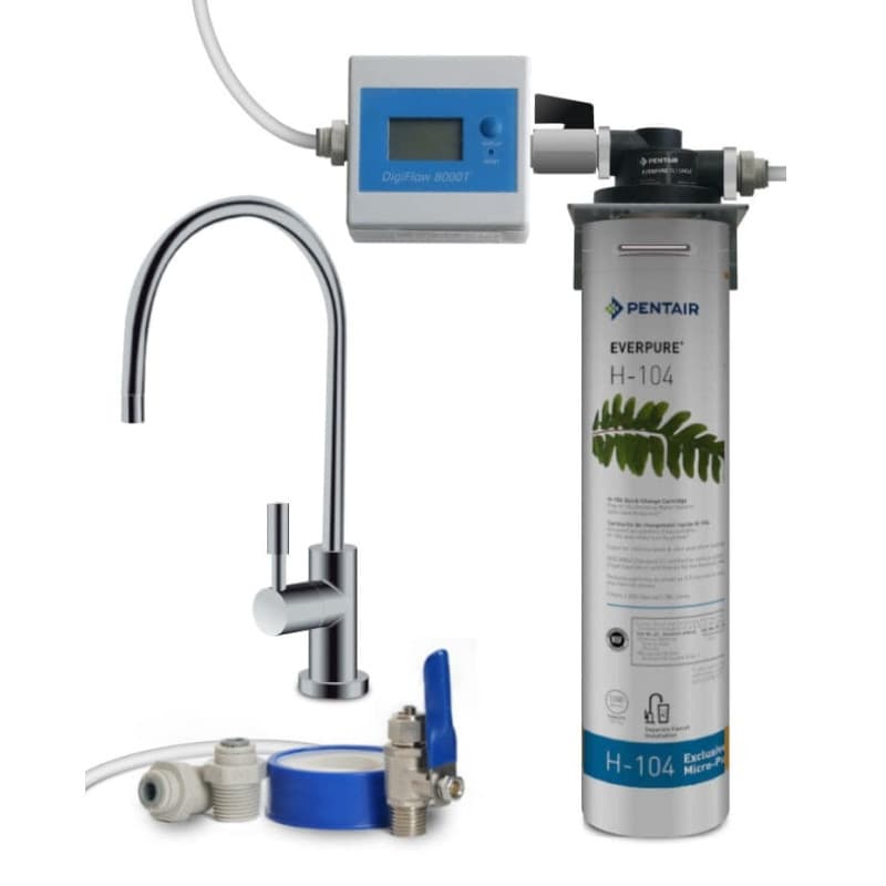 Kit Di Filtrazione Everpure H104 con Contalitri Digitale